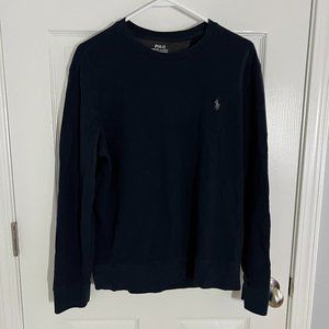 Polo Ralph Lauren Performance Long Sleeve Shirt - Navy Blue- Sz M